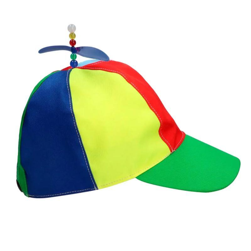 Pet helicopter regenboog2